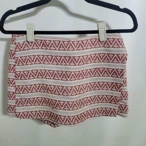 BCBGeneration Sz 0 Aztec Print Skort